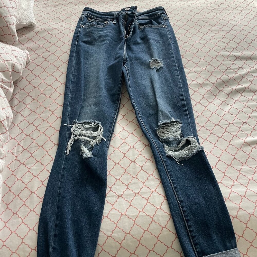 Levi's 721 High Rise Skinny Jeans (Size 28)